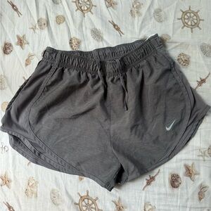 Dark grey nike shorts